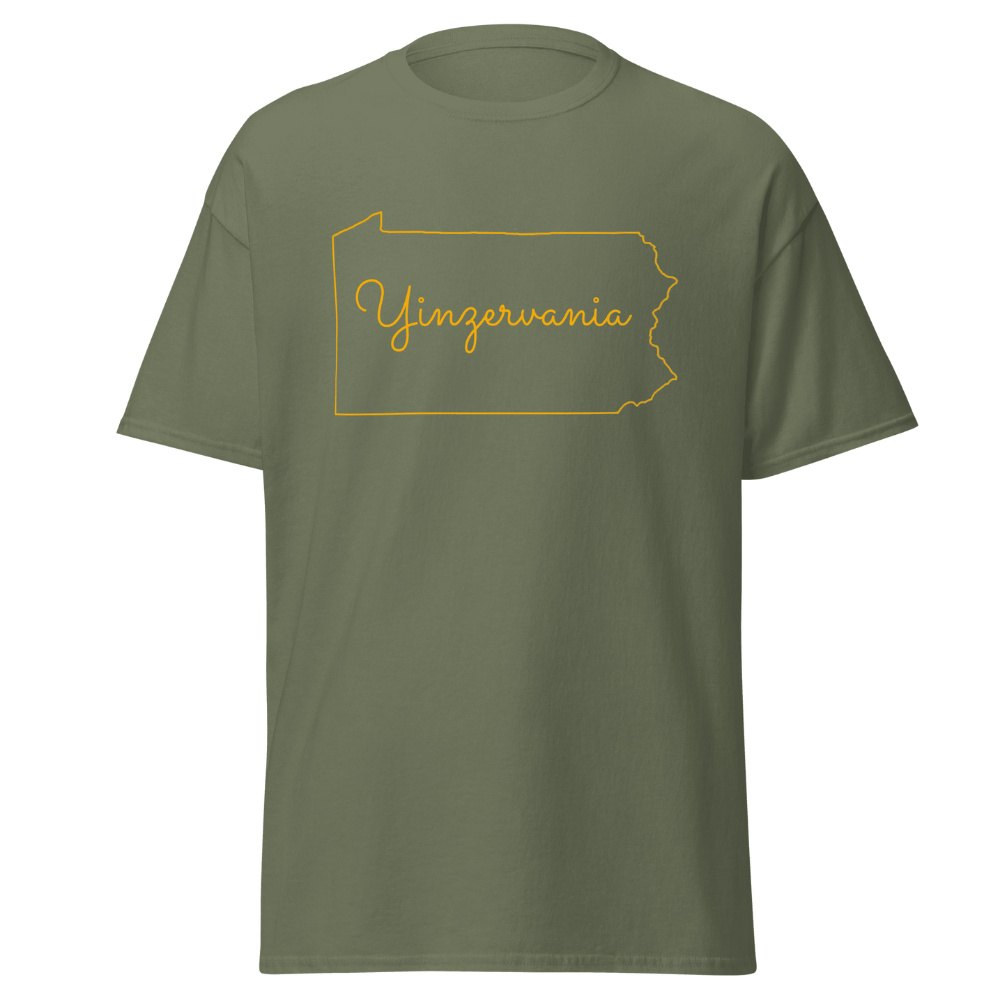 Yinzervania T-Shirt - Yinzergear Tees Yinzergear Military Green S 