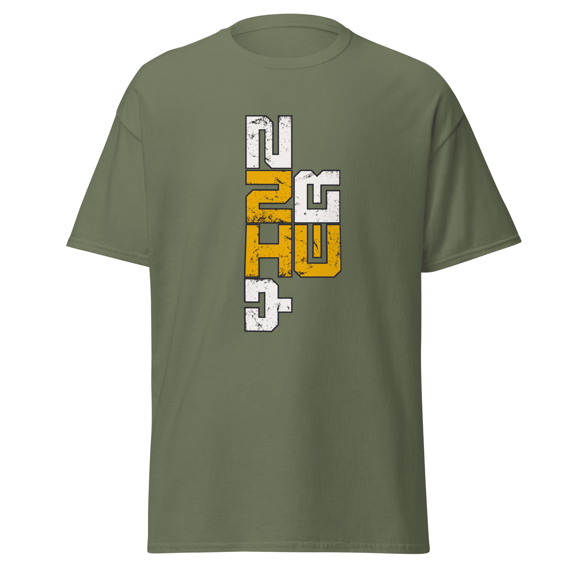 Yinzer T-Shirt - Pittsburgh Proud 412 Shirt Yinzergear Military Green S 