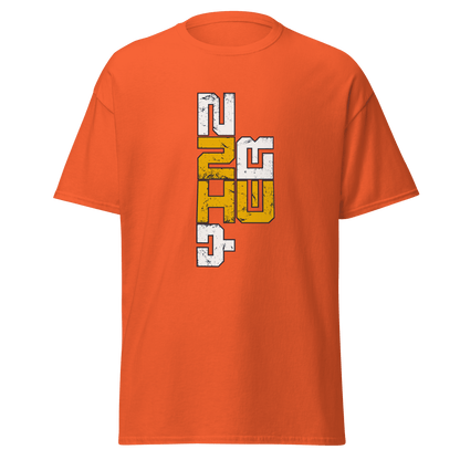 Yinzer T-Shirt - Pittsburgh Proud 412 Shirt Yinzergear Orange S 