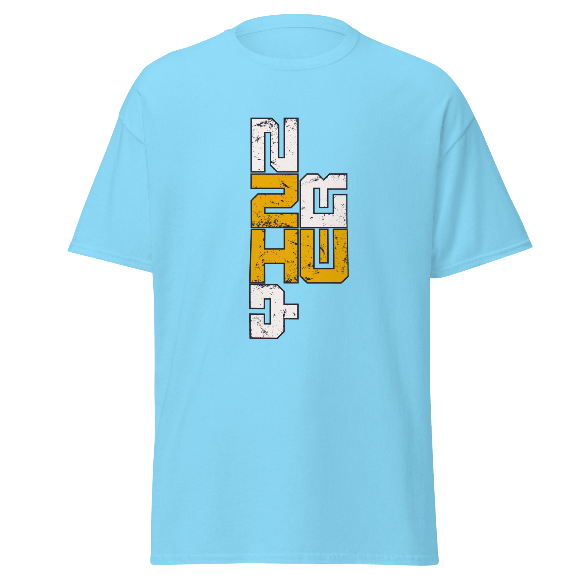 Yinzer T-Shirt - Pittsburgh Proud 412 Shirt Yinzergear Sky S 