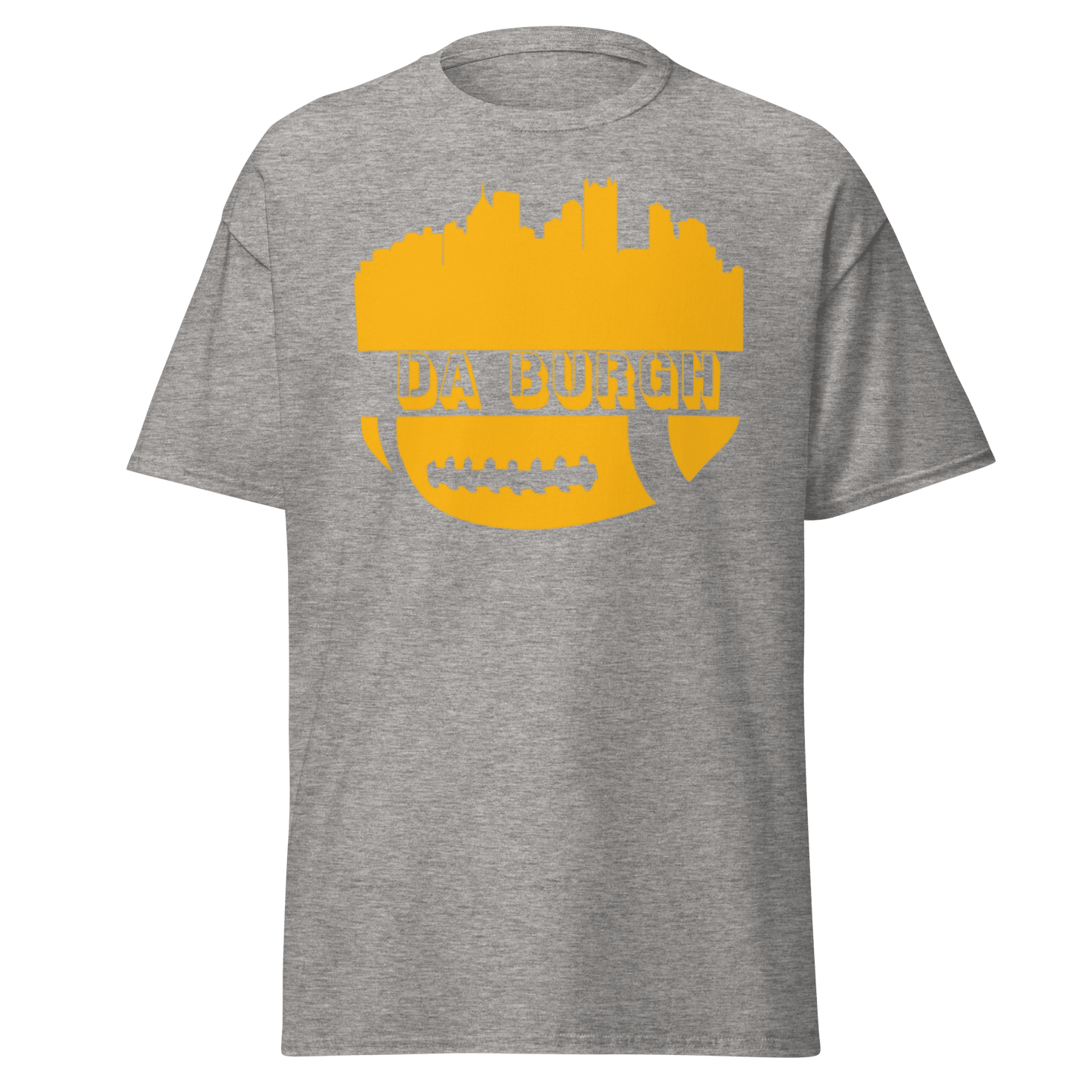 Da Burgh T-Shirt Yinzergear Sport Grey S 