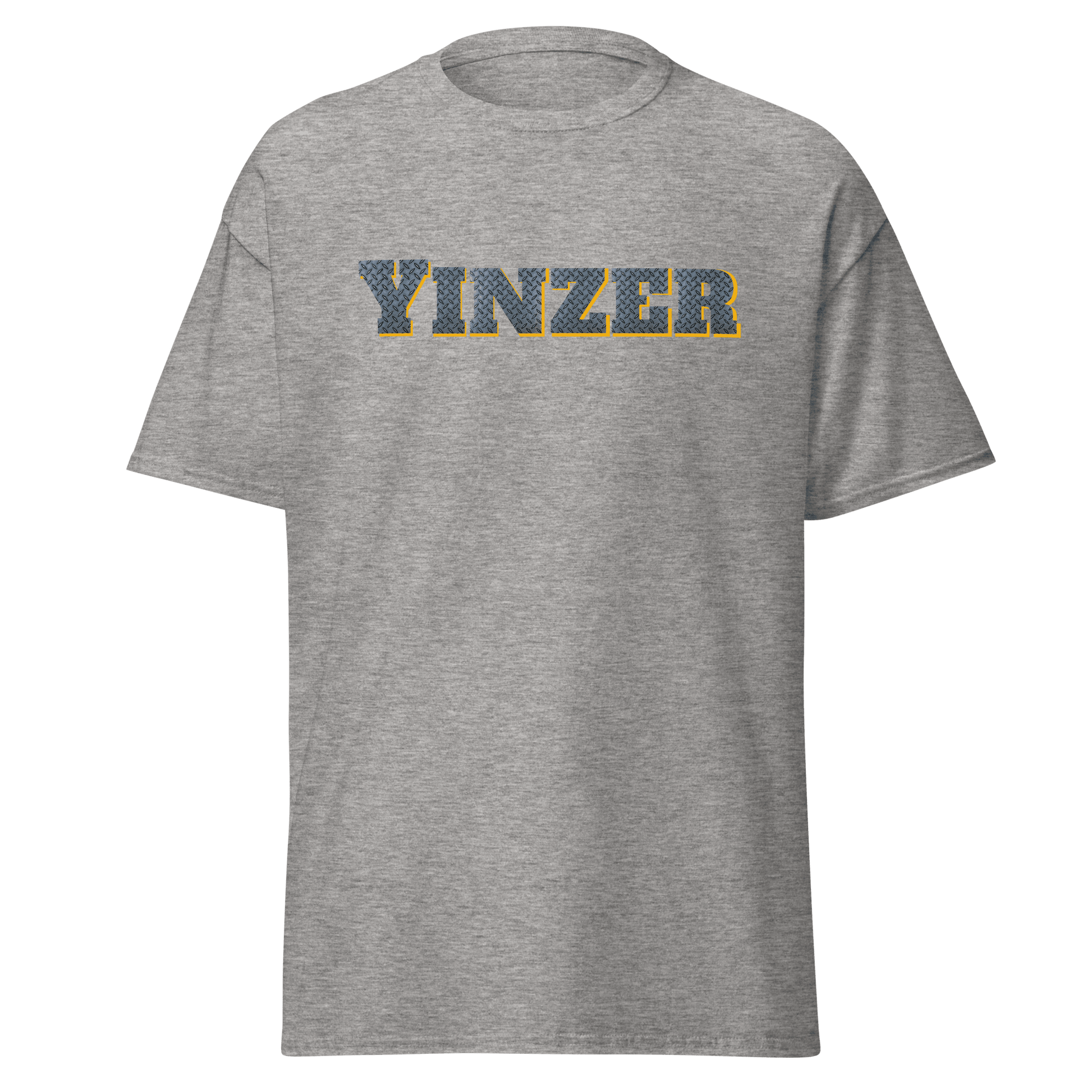 Steel Yinzer T-Shirt - Burgh Proud Yinzergear Sport Grey S 
