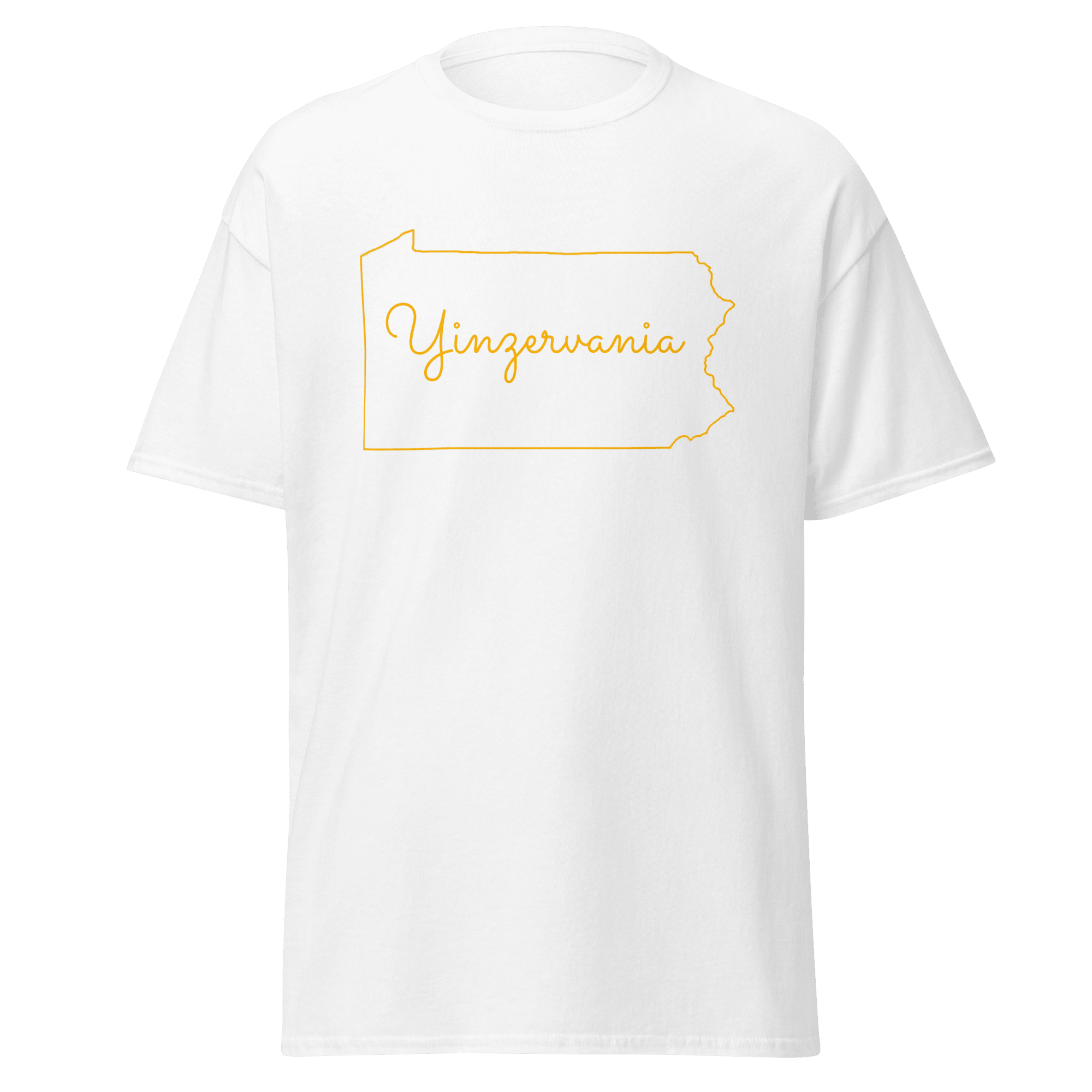 Yinzervania T-Shirt Pittsburgh tee on white tee | Yinzergear