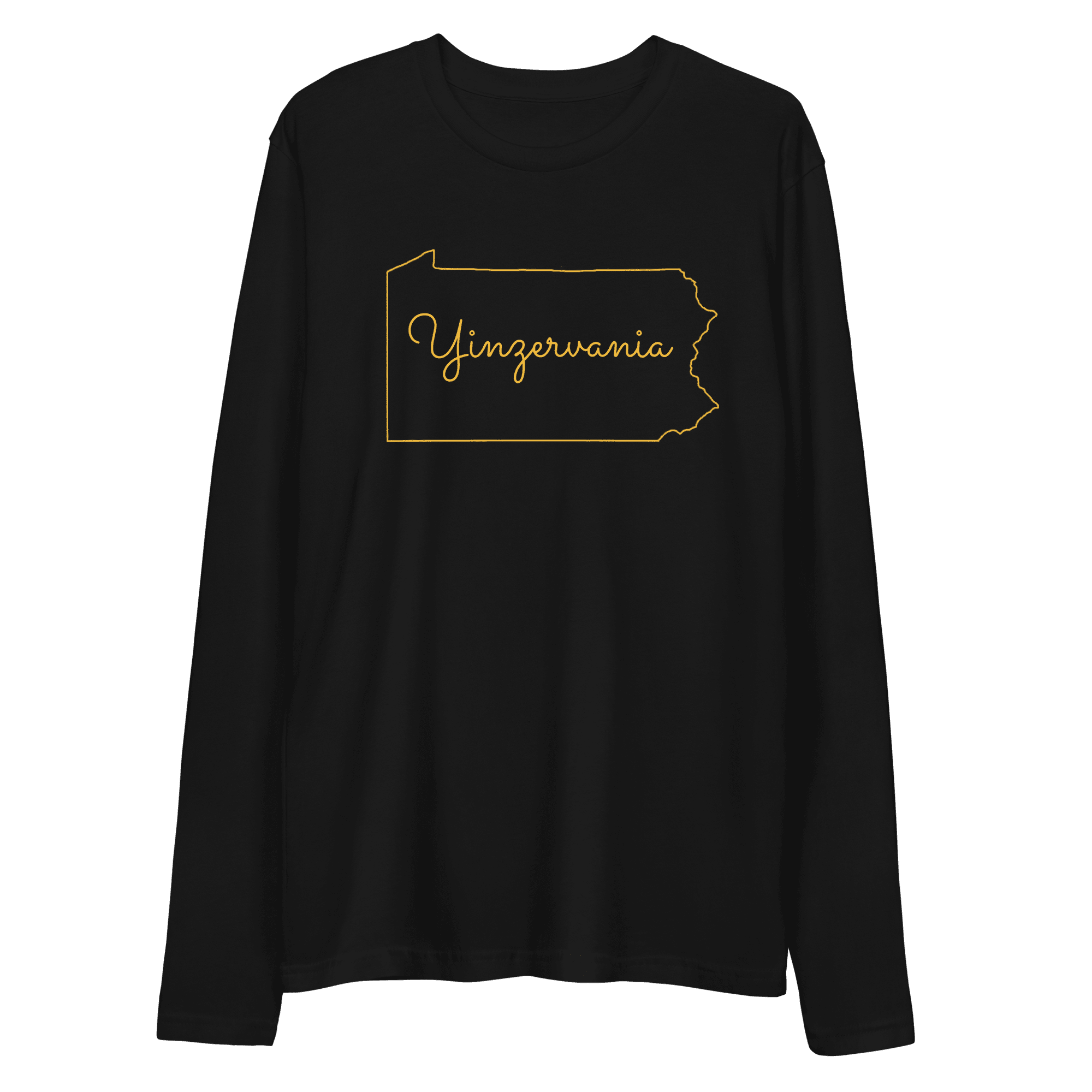 Yinzervania Long Sleeve Shirt Pittsburgh long sleeve shirt on black long sleeve shirt | Yinzergear
