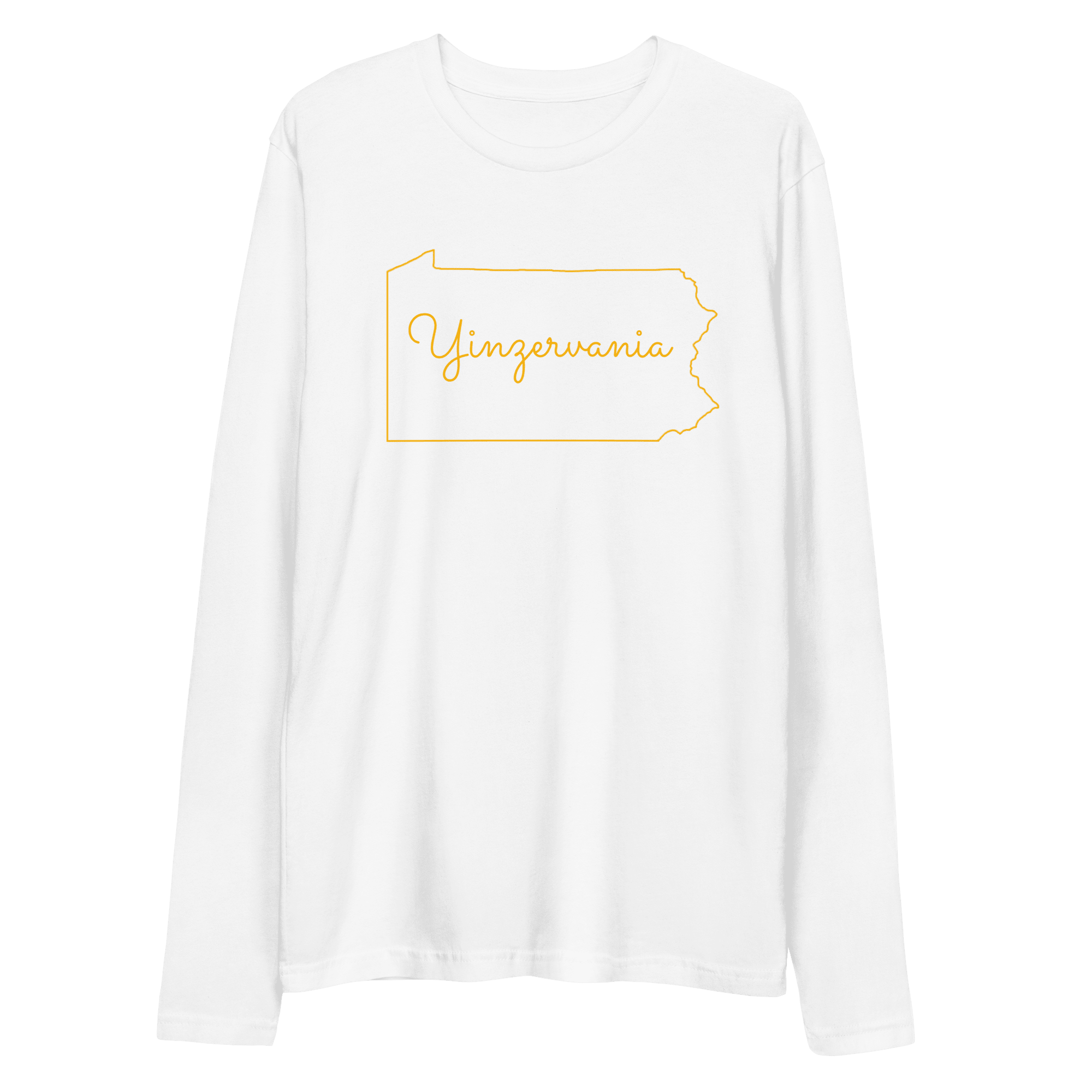 Yinzervania Long Sleeve Shirt Pittsburgh long sleeve shirt on white long sleeve shirt | Yinzergear