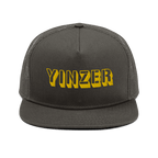 Yinzer mesh back snapback hat Pittsburgh hat in charcoal | Yinzergear
