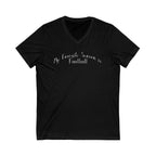My Favorite Season Is Football V-Neck T-Shirt product image 2