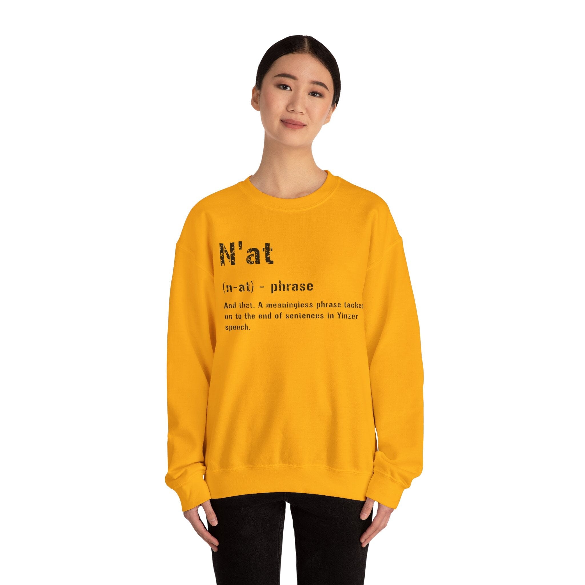 N'at Pittsburghese Crewneck Sweatshirt product image 9
