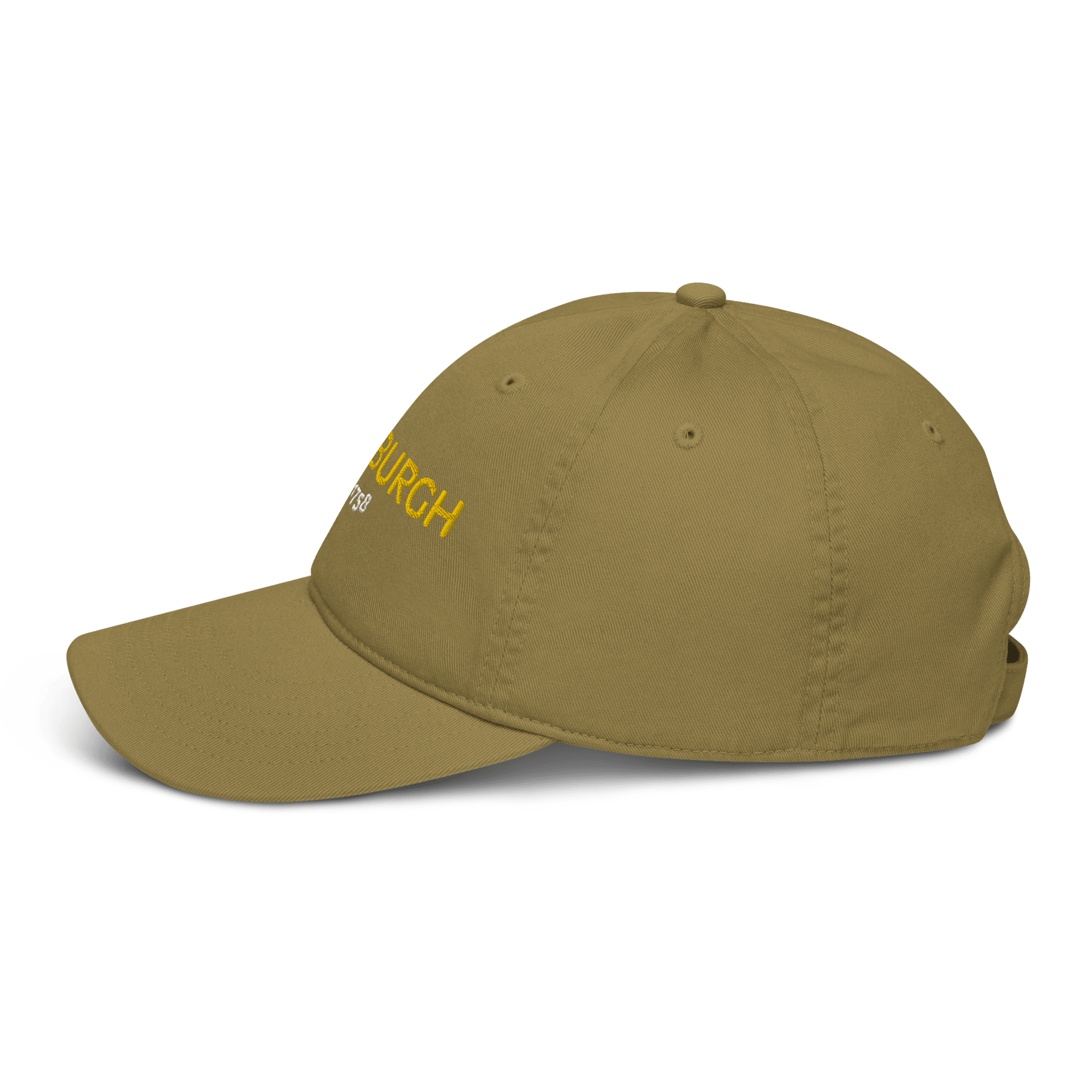 Pittsburgh Est. 1758 Embroidered Baseball Hat product image alternate view 5 | Yinzergear