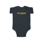 Pittsburgh 1758 baby bodysuit