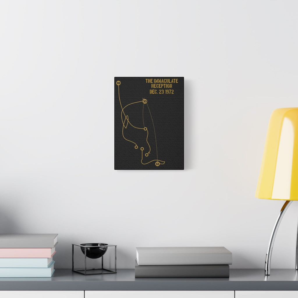 The Immaculate Reception Pittsburgh football canvas product image 13