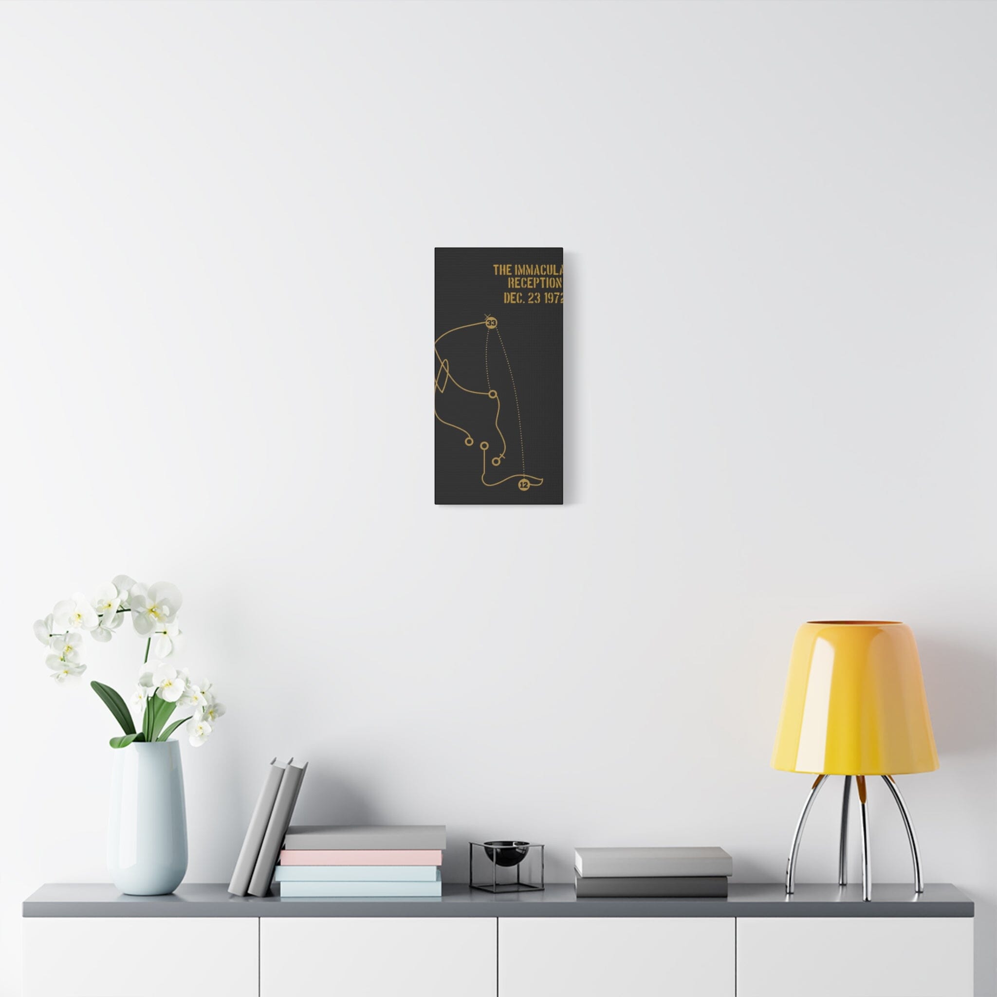 The Immaculate Reception Pittsburgh football canvas product image 16