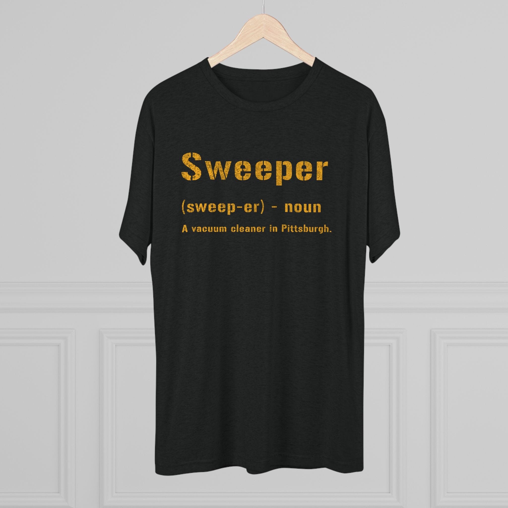 Sweeper Pittsburghese Tri-Blend T-Shirt product image 6