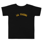 Lil Yinzer Kids T-Shirt Pittsburgh tee on black tee | Yinzergear