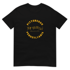 The Burgh Pittsburgh T-shirt on black tee | Yinzergear