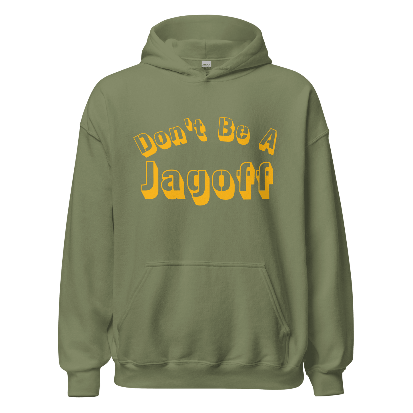 Don’t Be A Jagoff Hoodie Yinzergear Military Green S 