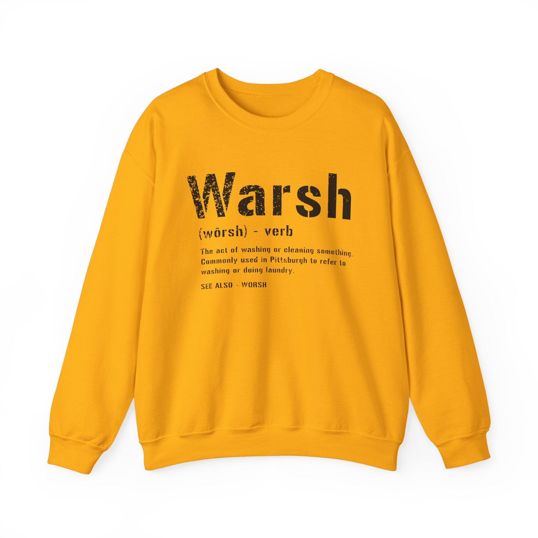 Warsh Pittsburghese Crewneck Sweatshirt product image 2