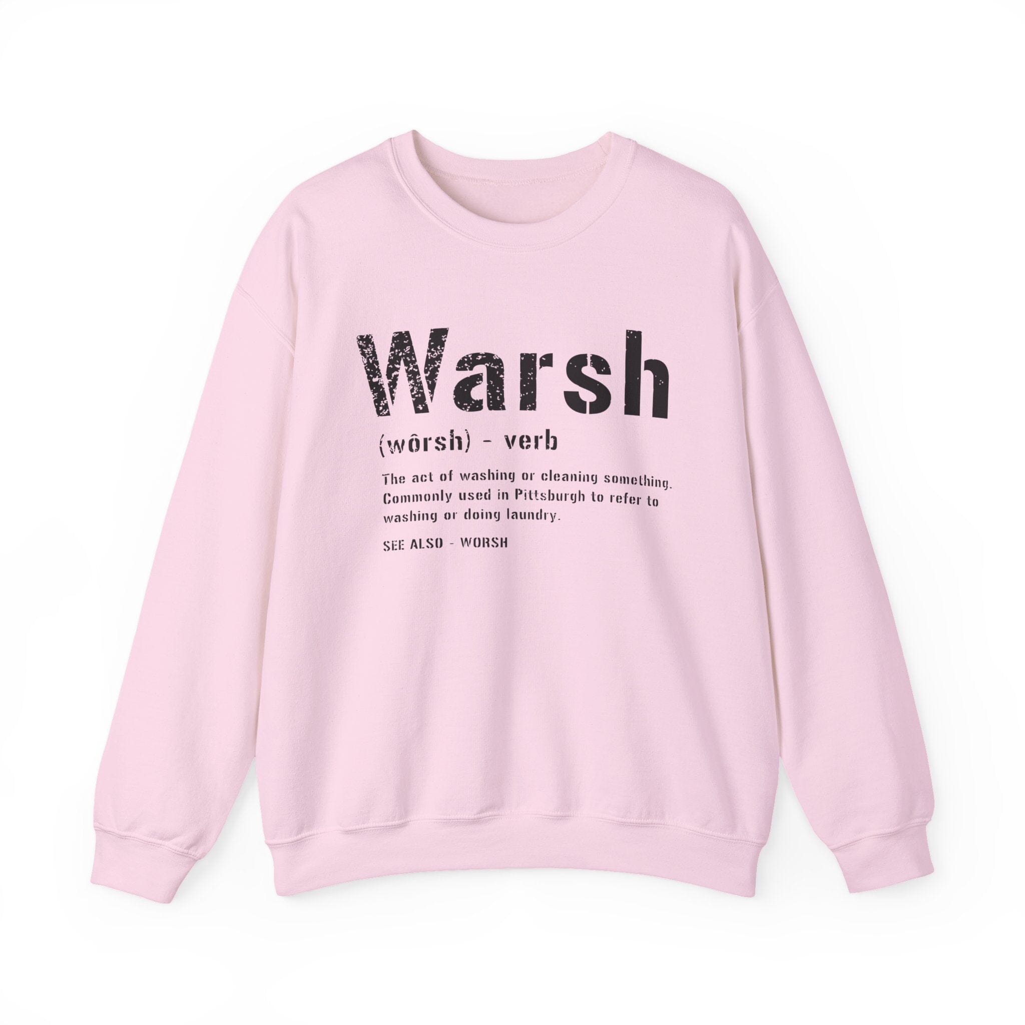 Warsh Pittsburghese Crewneck Sweatshirt product image 4
