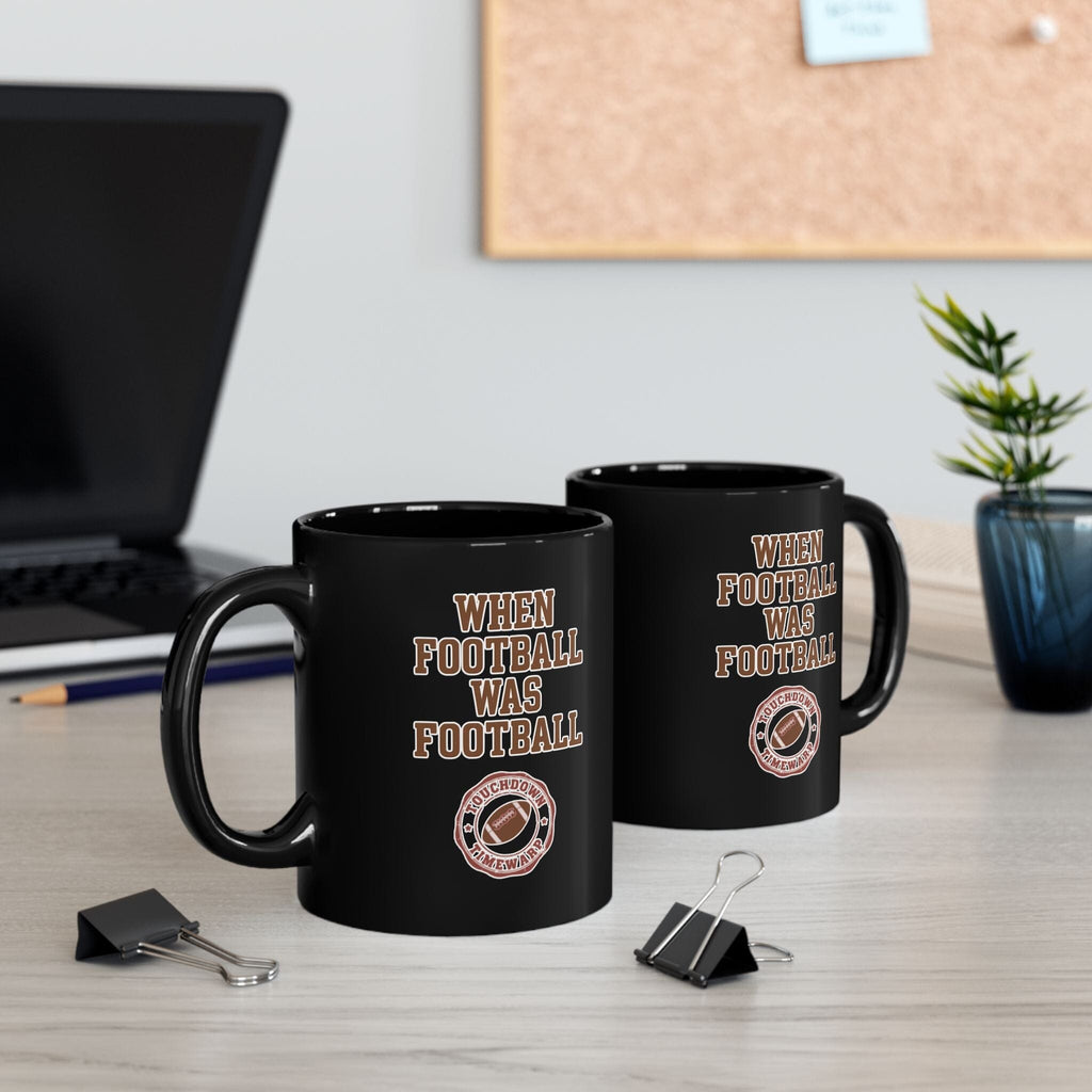 When Football Was Football Coffee Mug product image 5