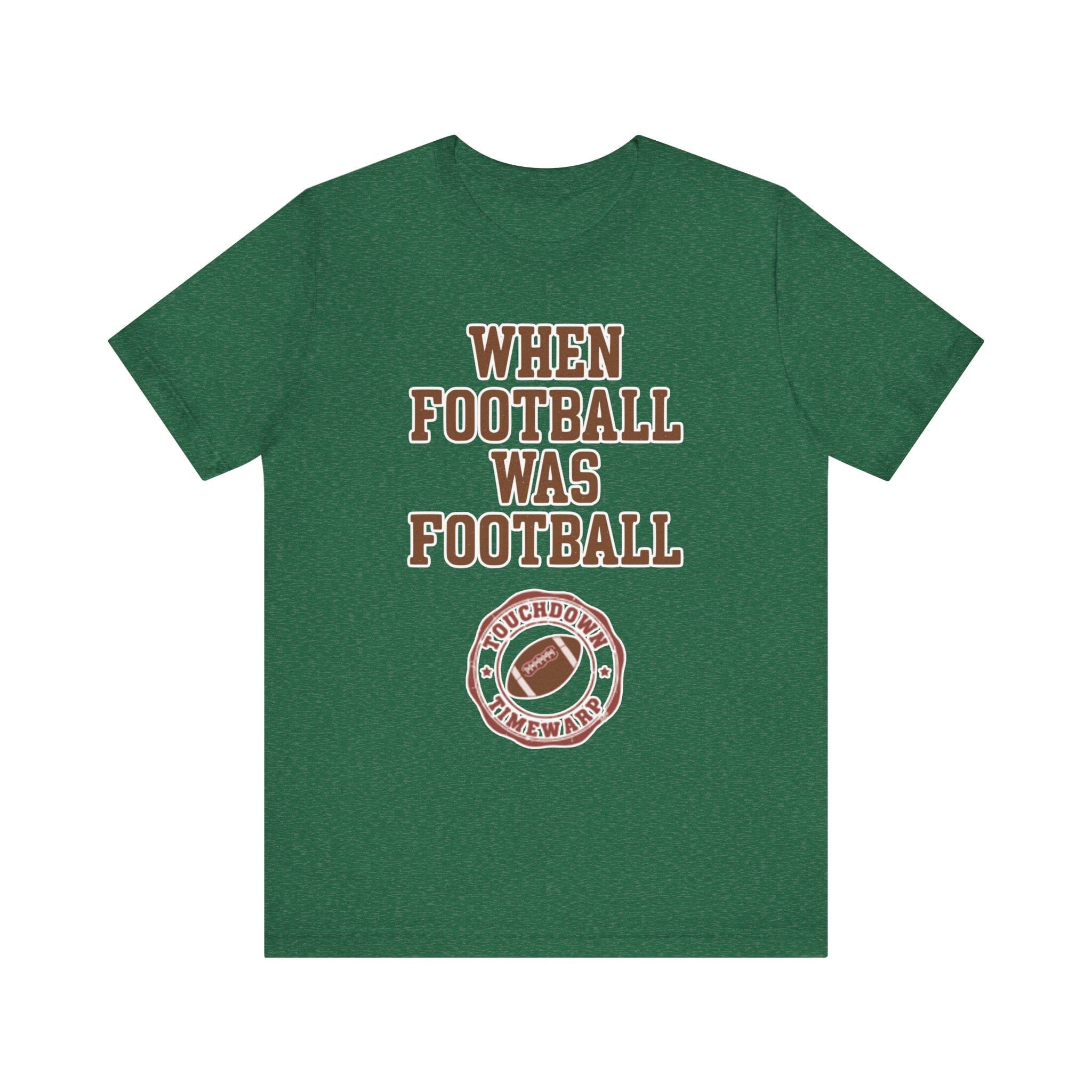 When Football Was Football T-Shirt product image 3
