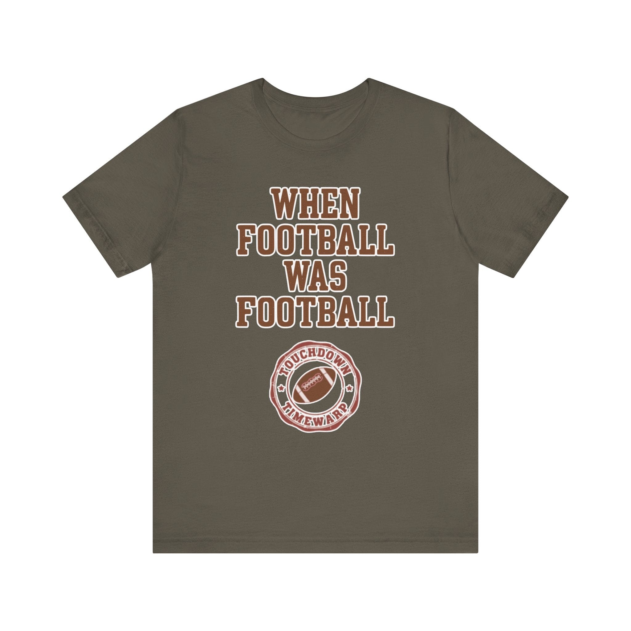 When Football Was Football T-Shirt product image 8