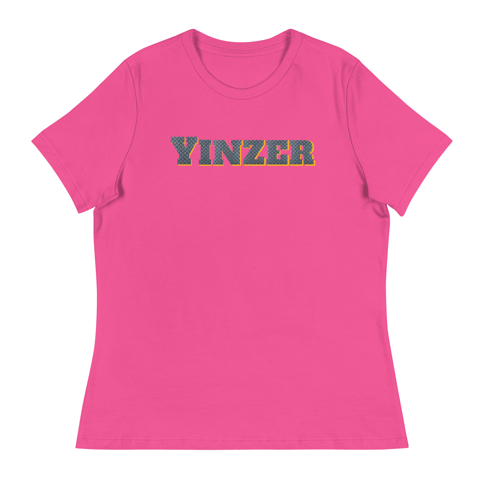 Yinzer Women’s T-Shirt Pittsburgh tee product image mockup view | Yinzergear
