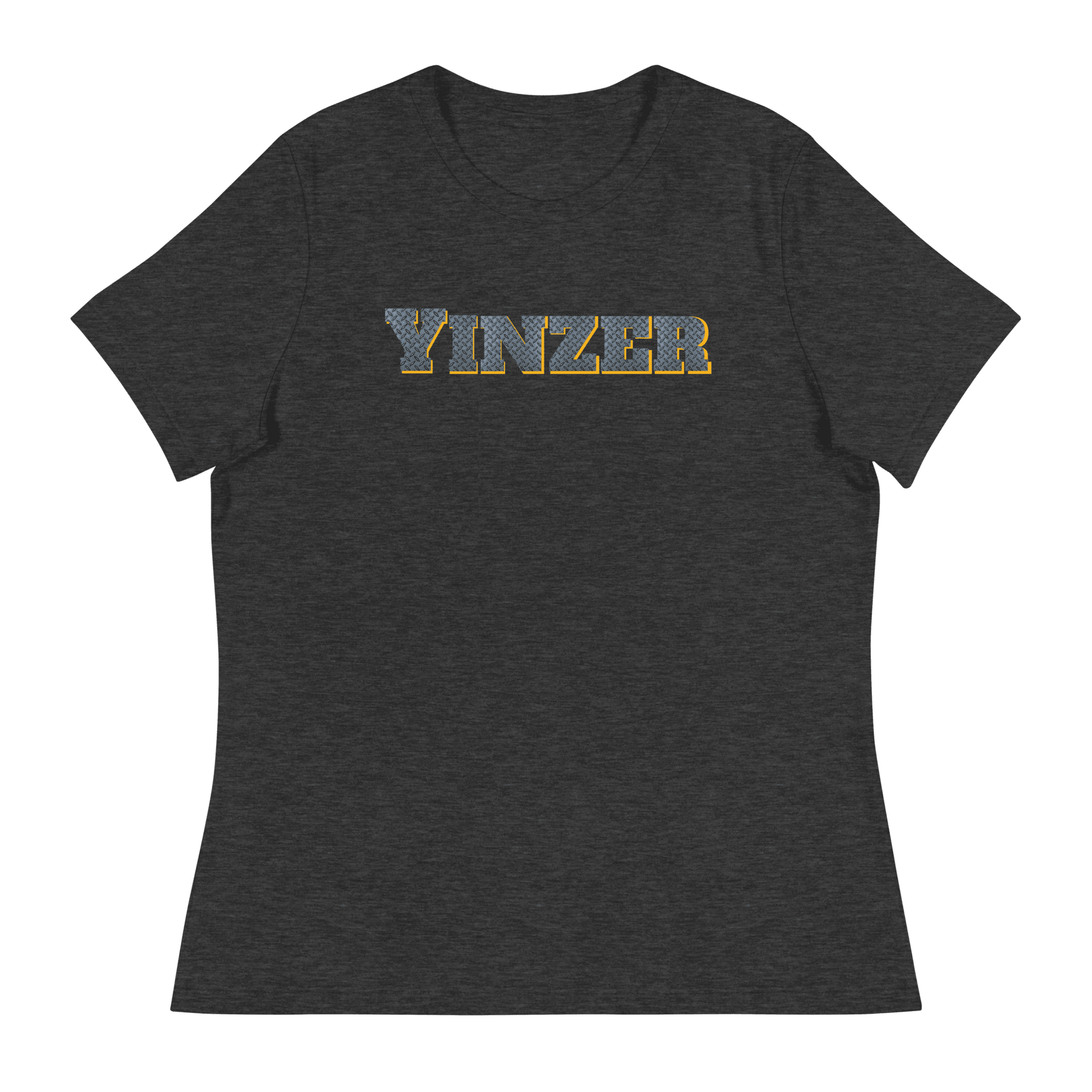 Yinzer Women's T-Shirt Yinzergear Dark Grey Heather S 