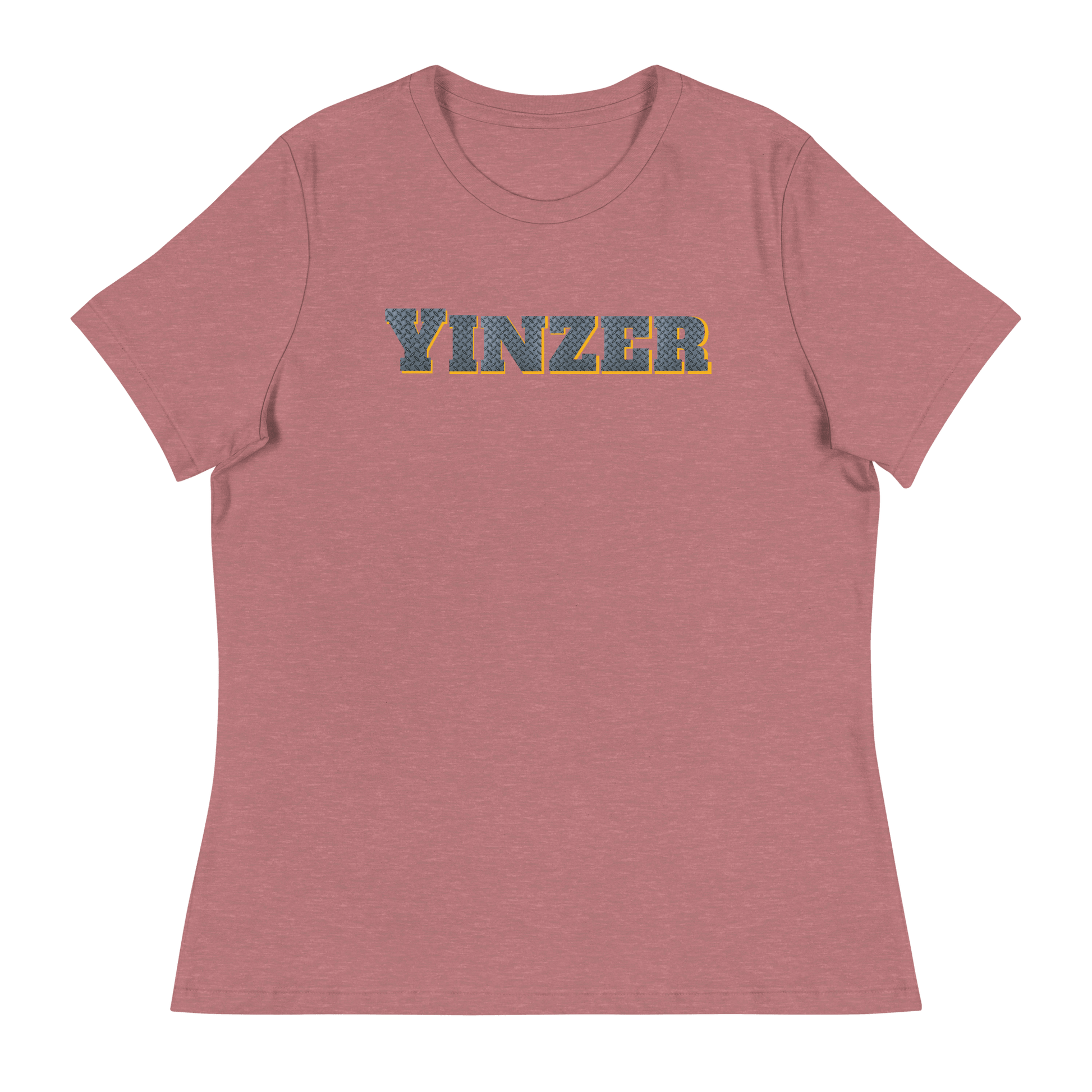 Yinzer Women's T-Shirt Yinzergear Heather Mauve S 
