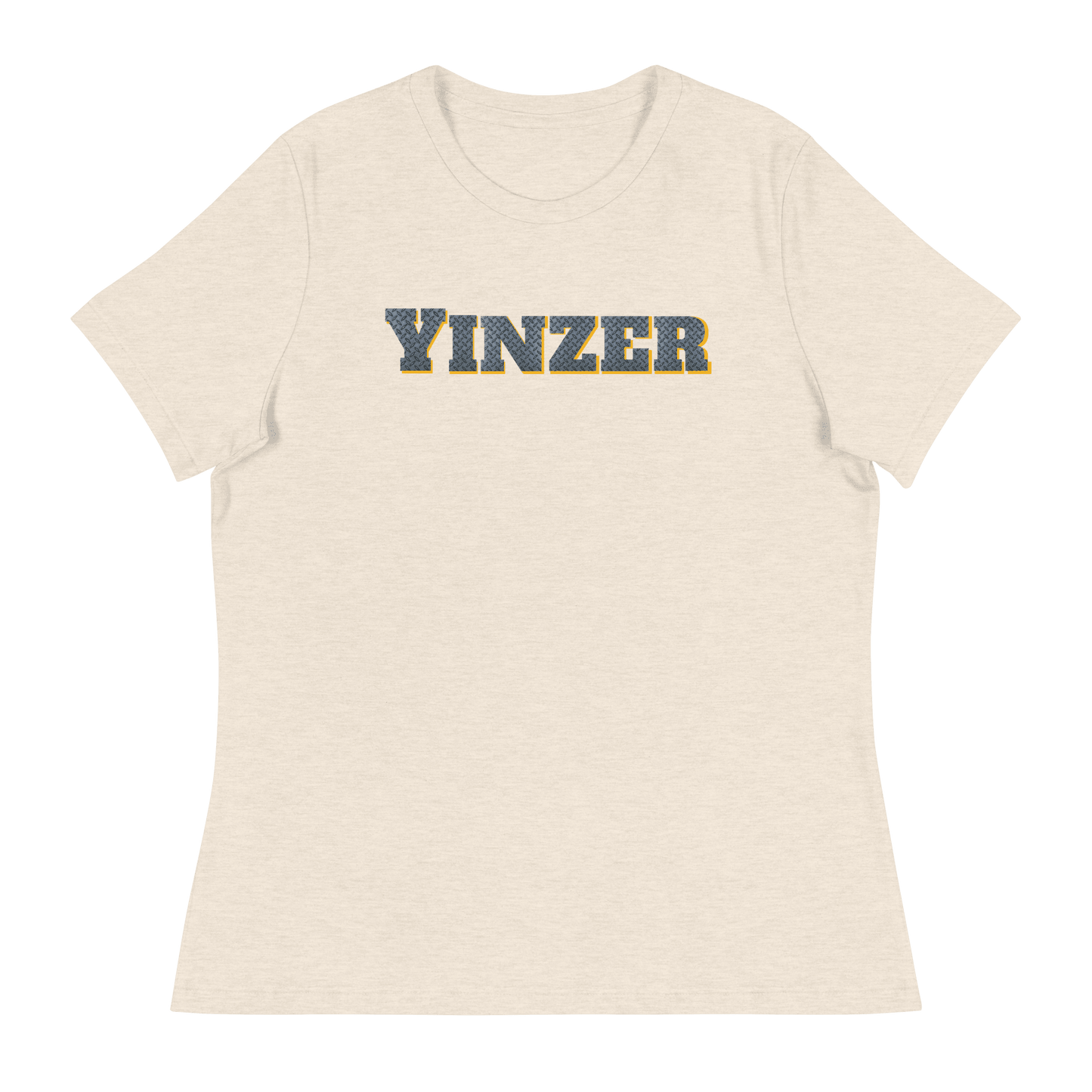 Yinzer Women's T-Shirt Yinzergear Heather Prism Natural S 