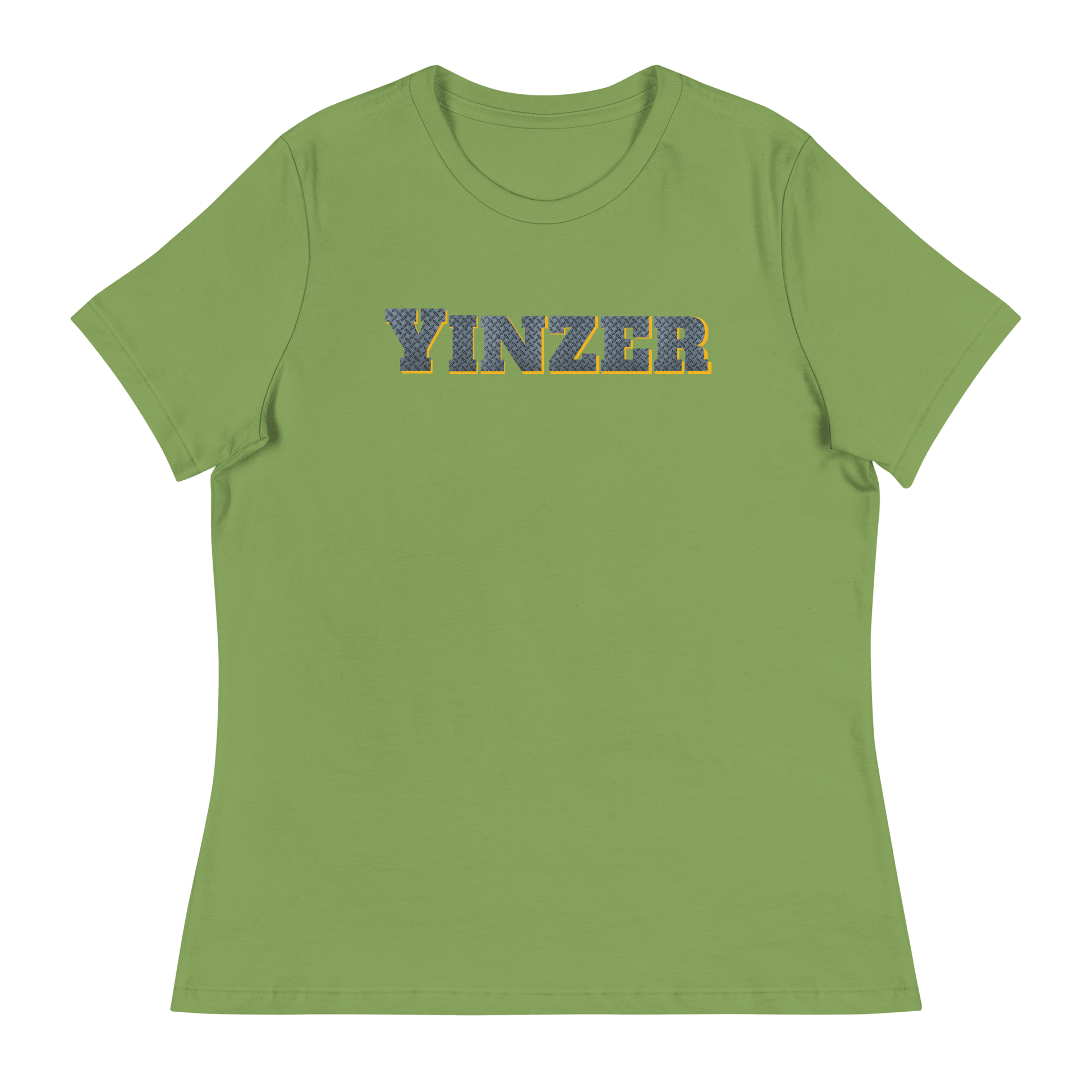 Yinzer Women's T-Shirt Yinzergear Leaf S 