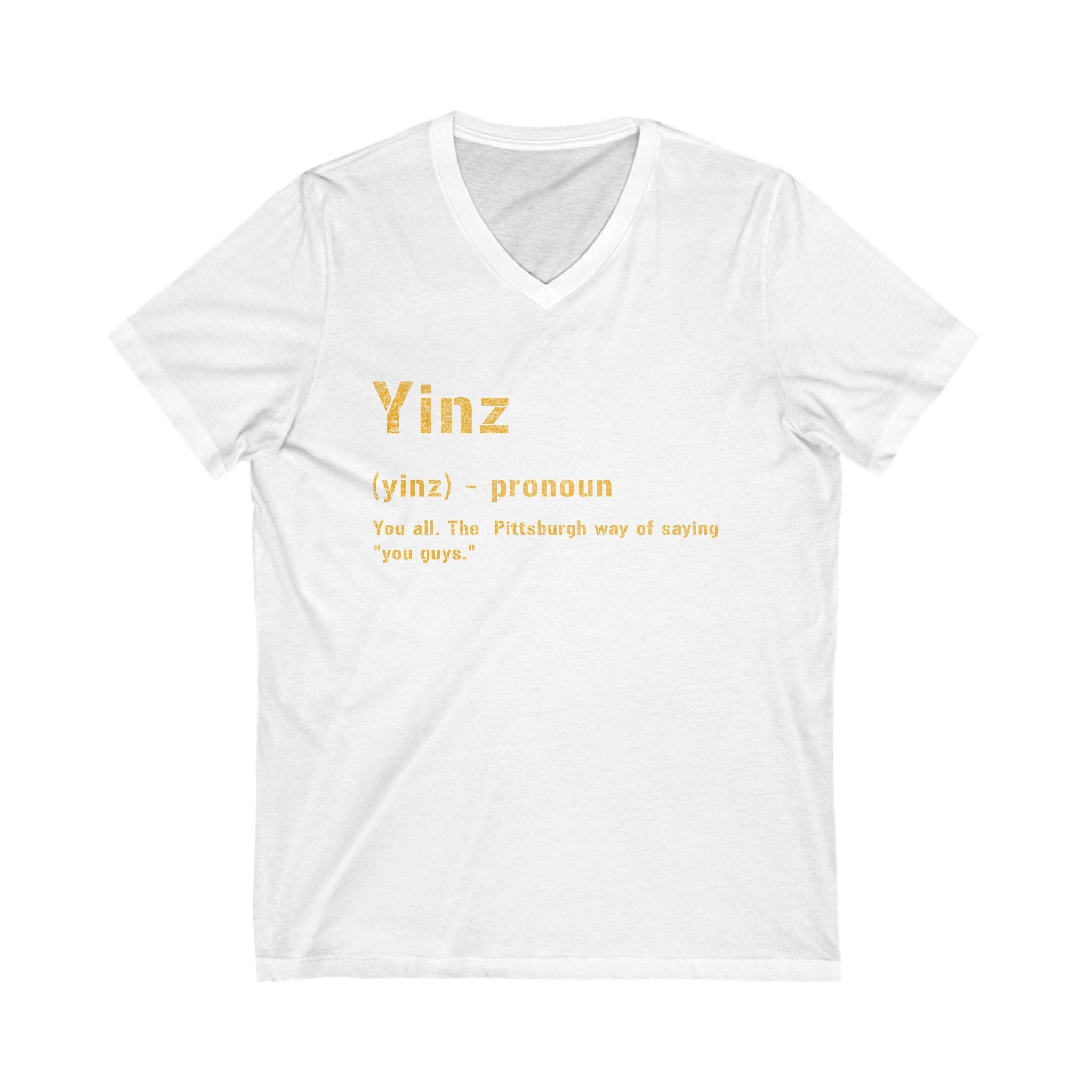 Yinz Pittsburghese V-Neck T-Shirt product image 2
